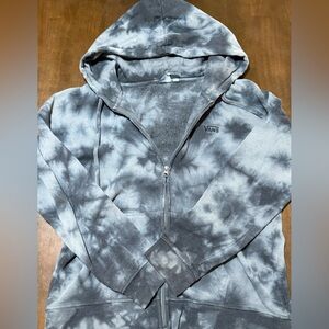 Vans Black/Gray Tie Dye Sweatshirt w/ Hood